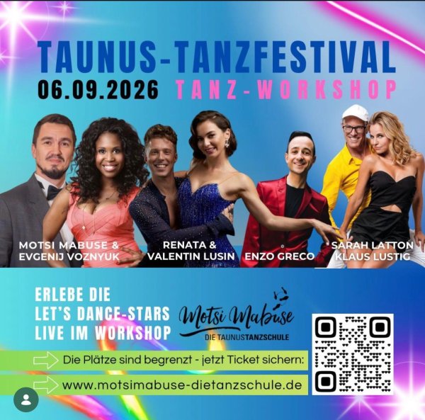 TAUNUS TANZFESTIVAL/ DISOFOXFESTIVAL - Tanz-Workshop