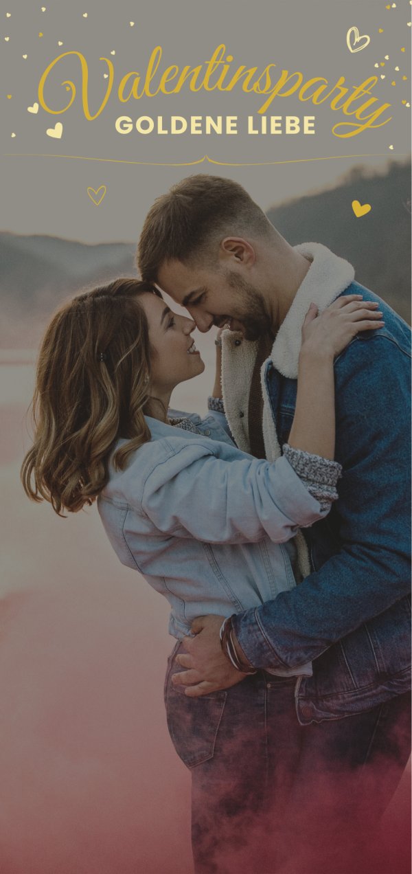 Valentinsparty – Goldene Liebe