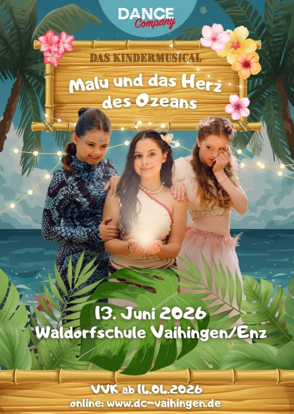 Kindermusical "MALU UND DAS HERZ DES OZEANS" - Show 2