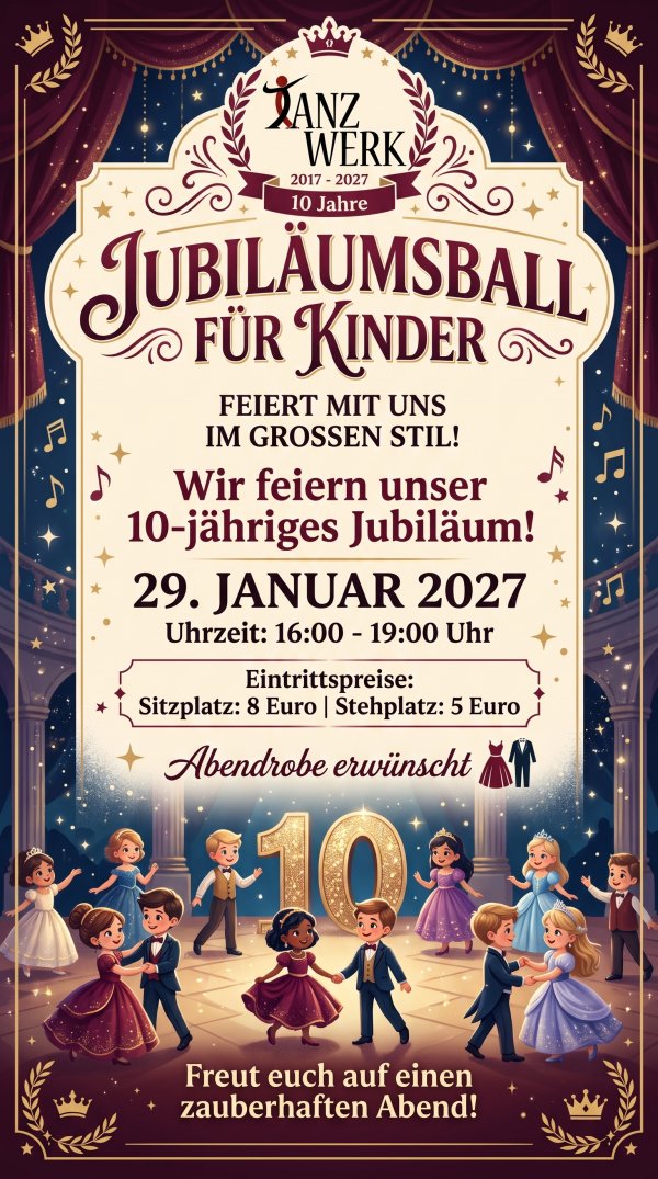 Kinder Jubiläumsball