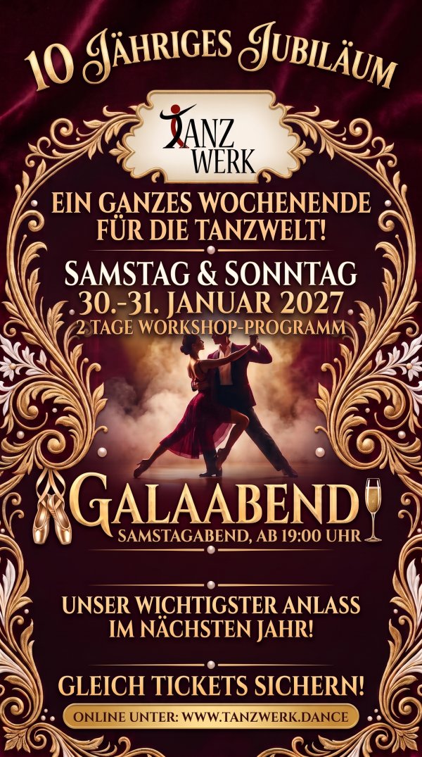 Jubiläum 10 Jahre Tanzwerk