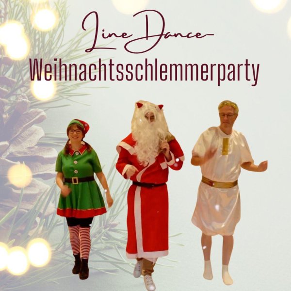 Line Dance Weihnachtsschlemmerparty