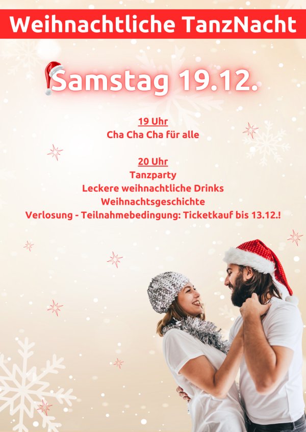 Weihnachtliche TanzNacht 2026