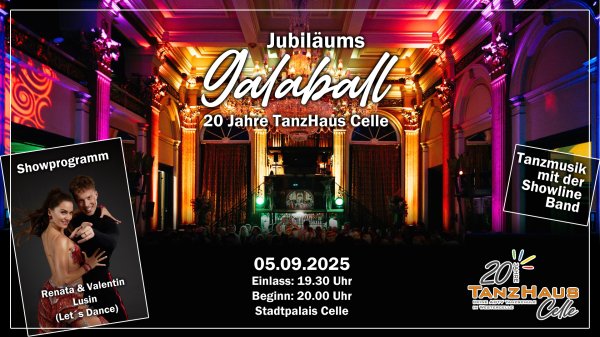 Jubiläums-Galaball 20 Jahre TanzHaus Celle