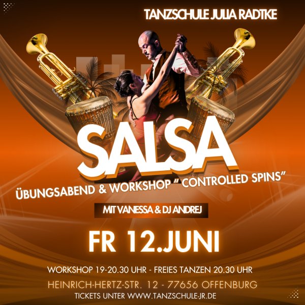 Salsa Übungsabend mit DJ Andrej