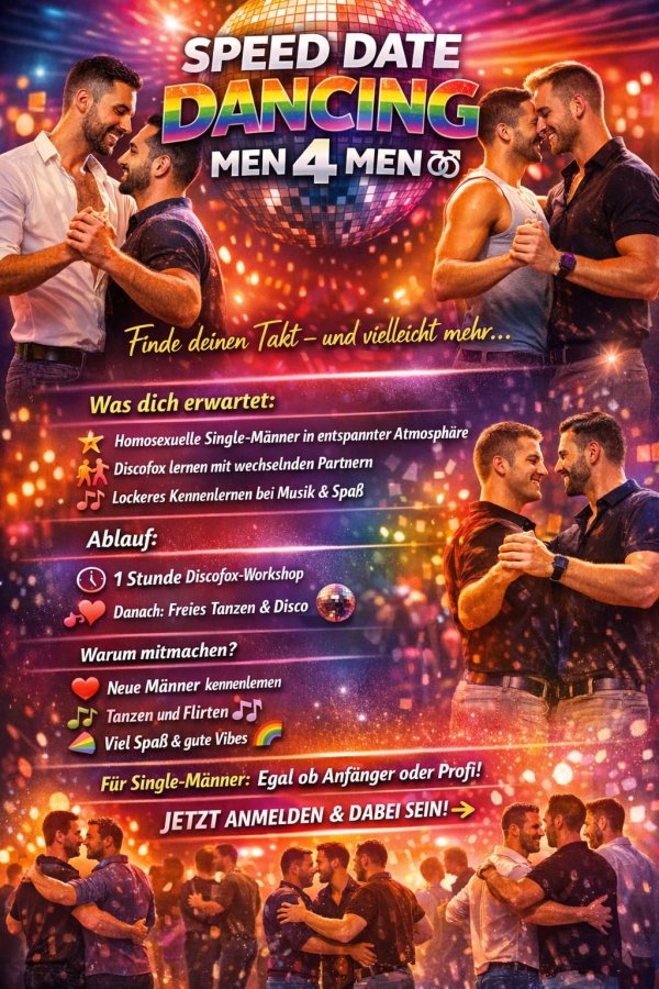 Speed Date Dancing - Men 4 Men