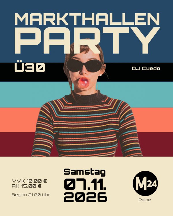 Markthallenparty No 3 - Ü30
