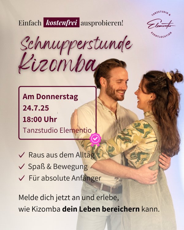 Kizomba Schnupperstunde