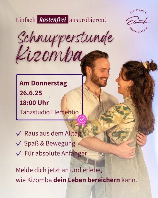 Kizomba Schnupperstunde